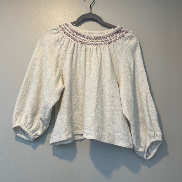 5 for 25
MADEWELL white crop oversized balloon long sleeve minimalist top Size S - Picture 1 of 4